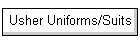 Usher Uniforms/Suits